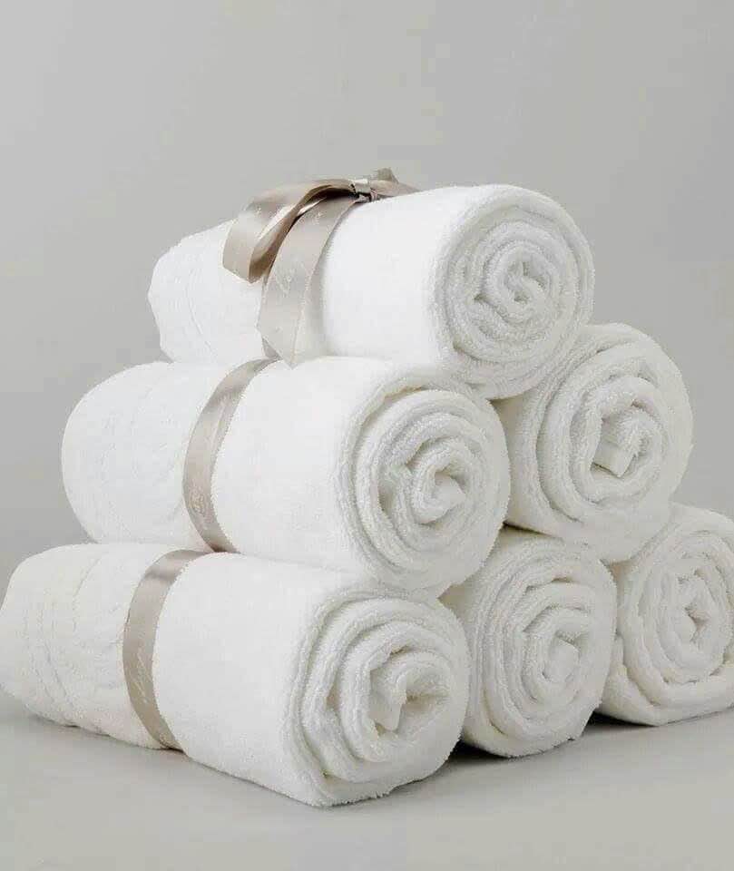Khăn cotton trắng